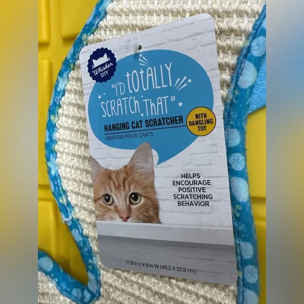Whisker City Seahorse Door Hanger Cat Scratcher